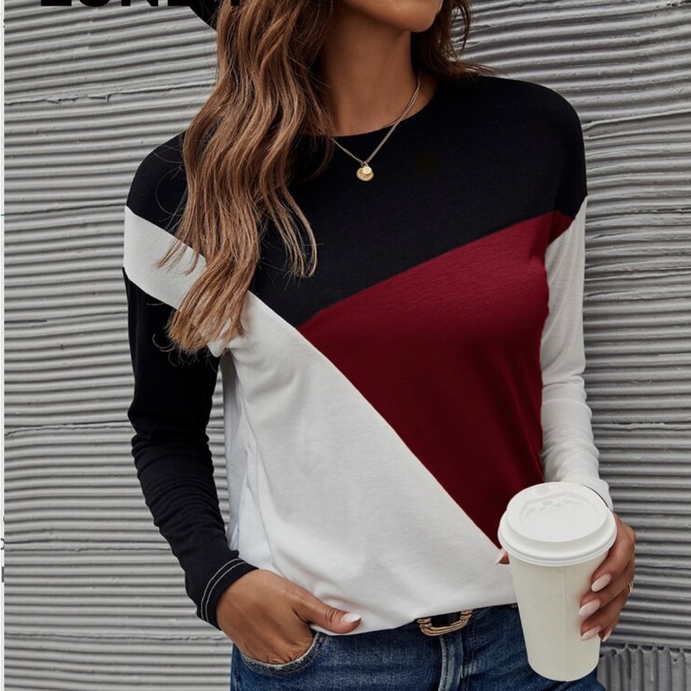 Multi color top